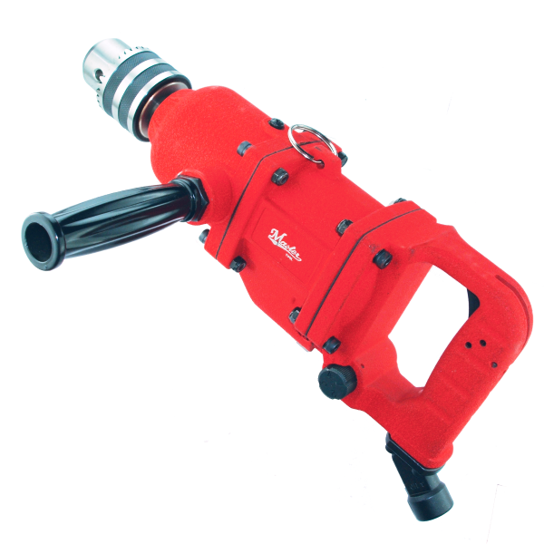 5/8" D-Handle Straight Air  Drill image 2